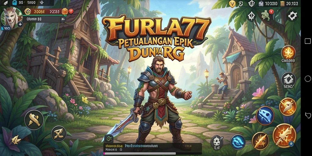 Tampilan gameplay FURLA77 yang menakjubkan di dunia RPG.