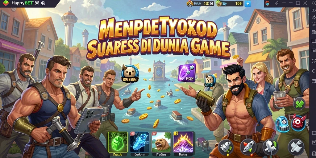 Screenshot utama menampilkan gameplay Tycoon yang menarik dan seru.