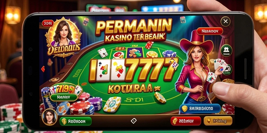 Tampilan screenshot ID777 menampilkan grafik permainan kasino yang menarik.