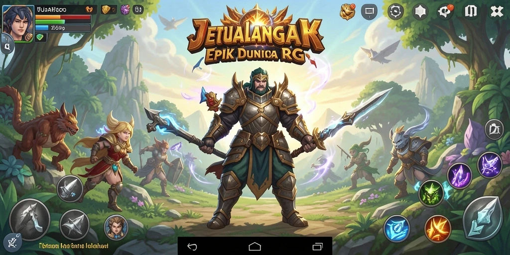 Tangkapan layar gameplay JUARAGO yang menarik dan penuh aksi.