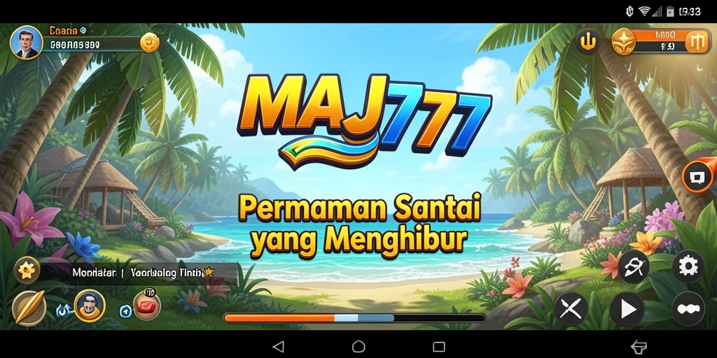Tampilan menarik dari gameplay MAJ777 yang menyenangkan.