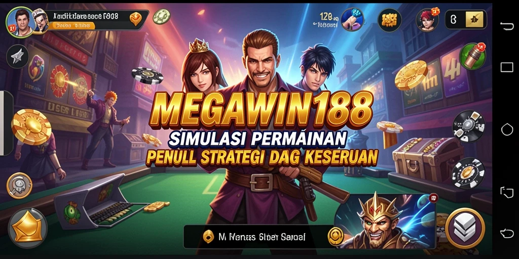 Tampilan gameplay MEGAWIN188 yang menakjubkan dan seru.