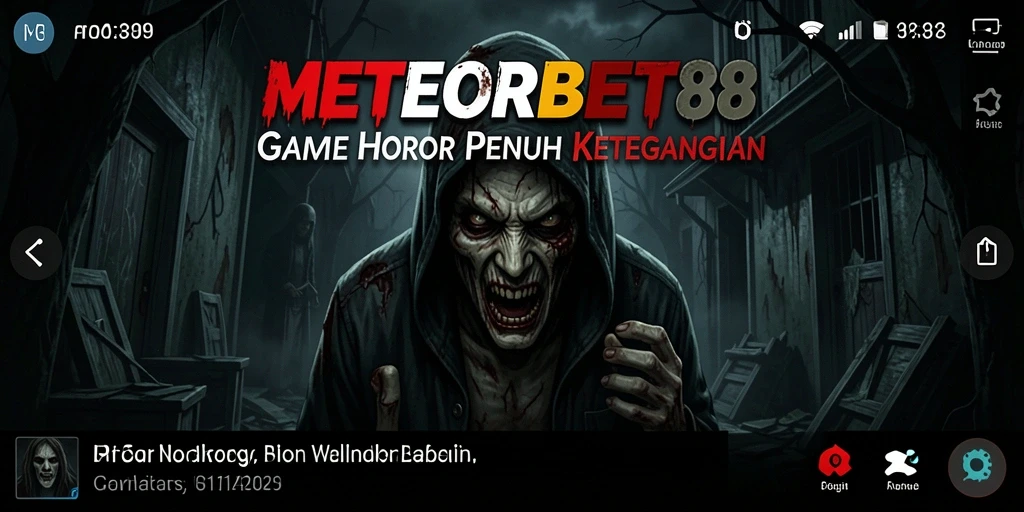 Gameplay menyeramkan dalam METEORBET88 yang menakutkan