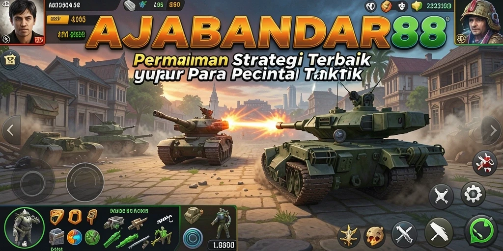 Tampilan menawan dari gameplay strategis RAJABANDAR88