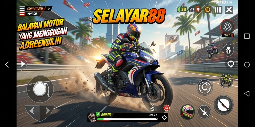 Tampilan gameplay yang seru dan mendebarkan dari SELAYAR88.