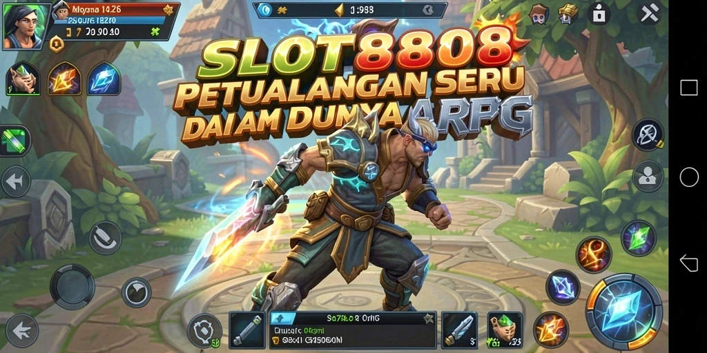 Menampilkan gameplay seru dan karakter menarik dalam SLOT8808.