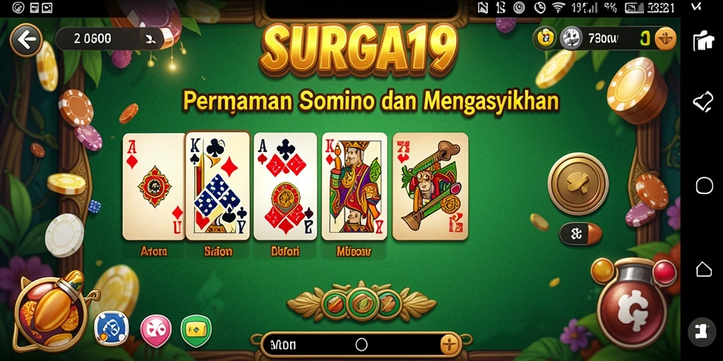 Tampilan menarik dari gameplay SURGA19 yang penuh strategi.