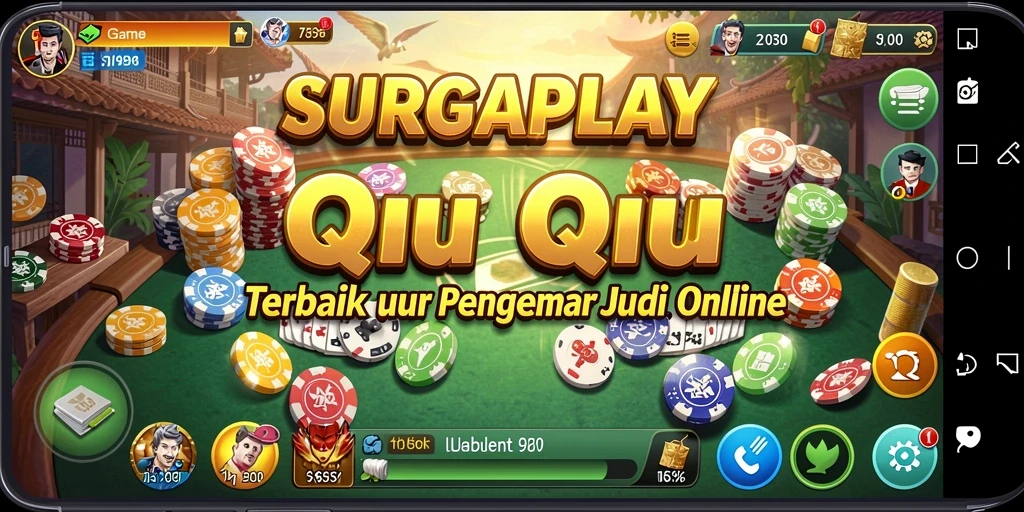 Tampilan gameplay QiuQiu dalam game SURGAPLAY yang menarik.